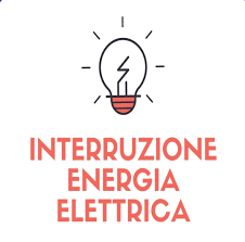 Avviso di interruzione di energia elettrica