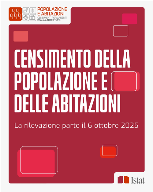 Dal 6 ottobre 2025 prende il via il Censimento permanente della Popolazione e delle abitazioniÂ condotto dall’Istat.