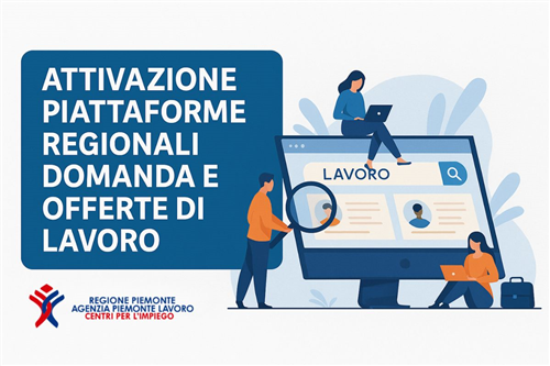 Nuove piattaforme regionali per cercare e offrire lavoro